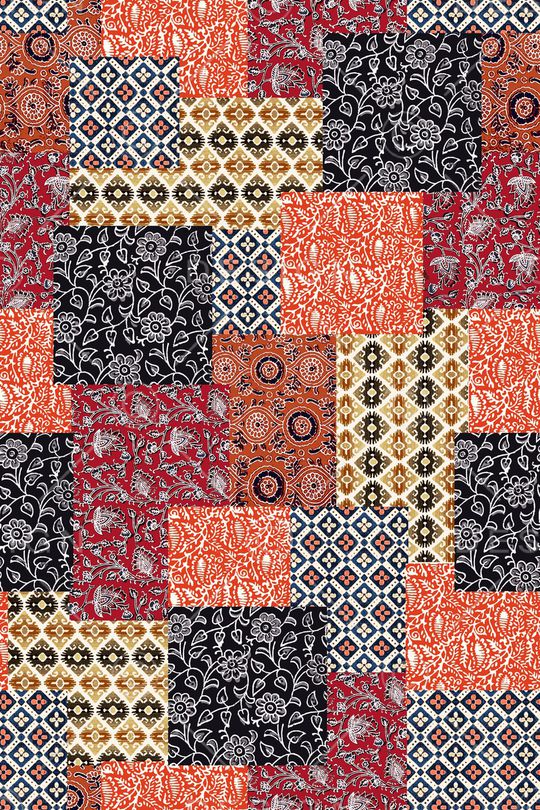 几何印花华亿平台图片