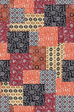 几何印花华亿平台图片