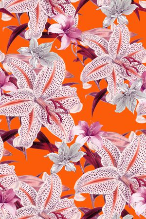 绿植树叶印花华亿平台图片