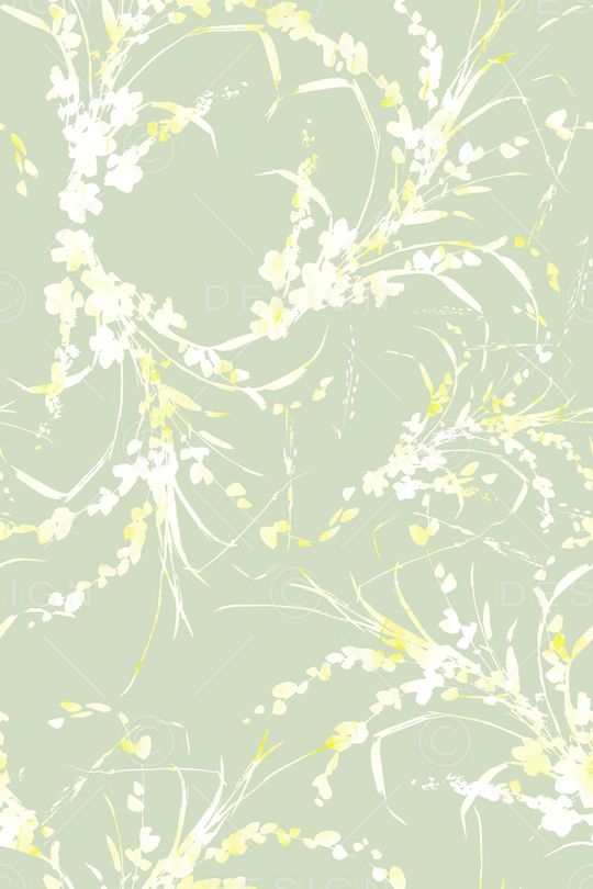 绿植树叶印花华亿平台图片