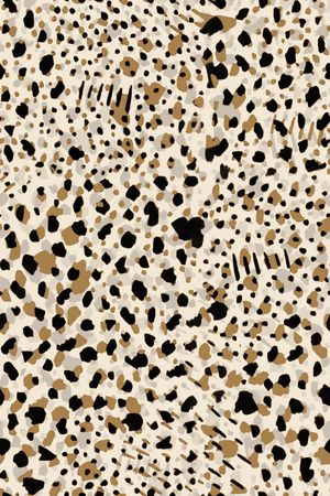 豹纹印花华亿平台图片