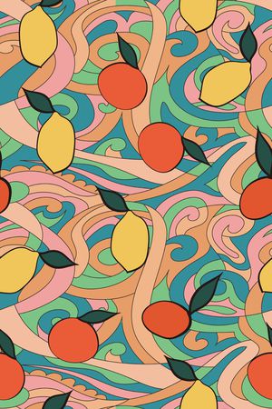 水果印花华亿平台图片