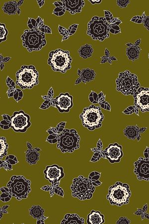 连衣裙印花华亿平台图片