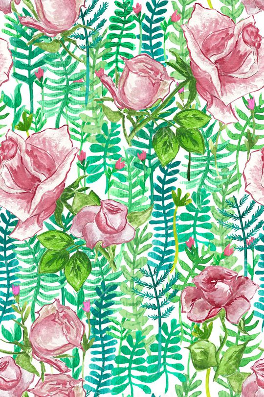 绿植树叶印花华亿平台图片