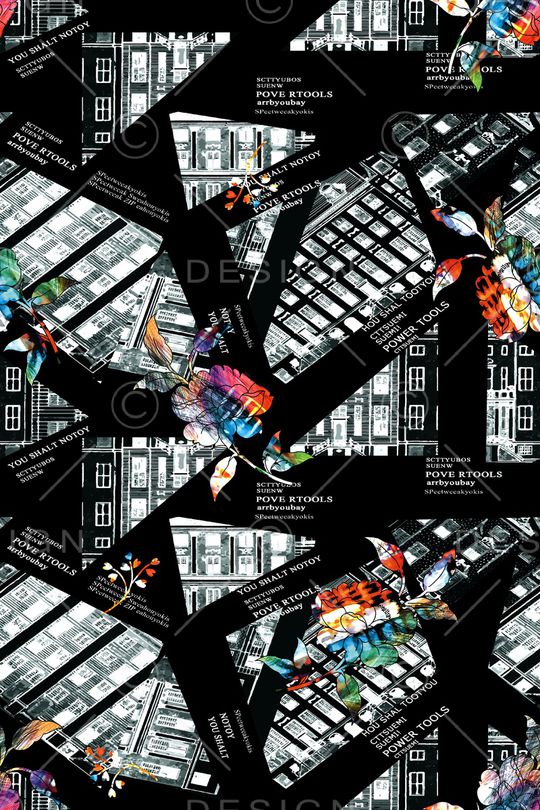 几何印花华亿平台图片