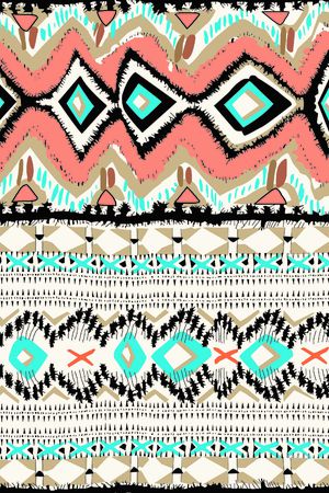 几何印花华亿平台图片