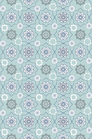 几何印花华亿平台图片