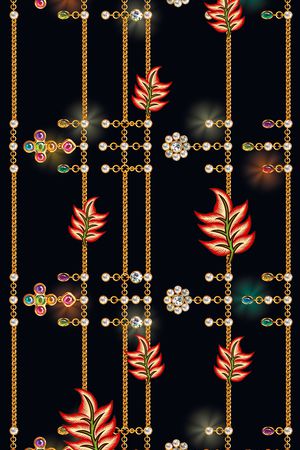 复古印花华亿平台图片