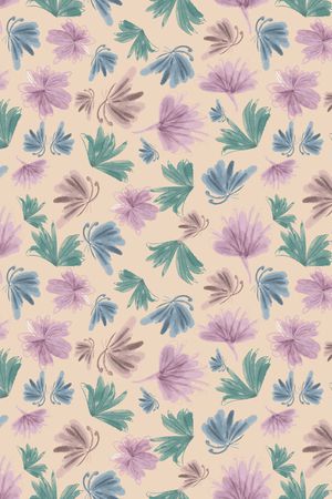 手绘印花华亿平台图片