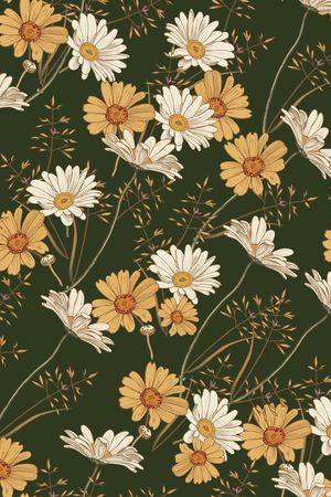 绿植树叶印花华亿平台图片