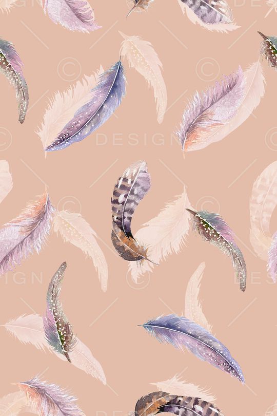 羽毛印花华亿平台图片