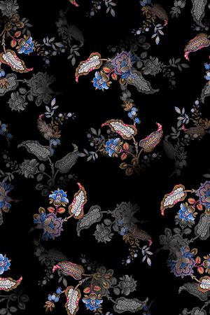 民族风印花华亿平台图片