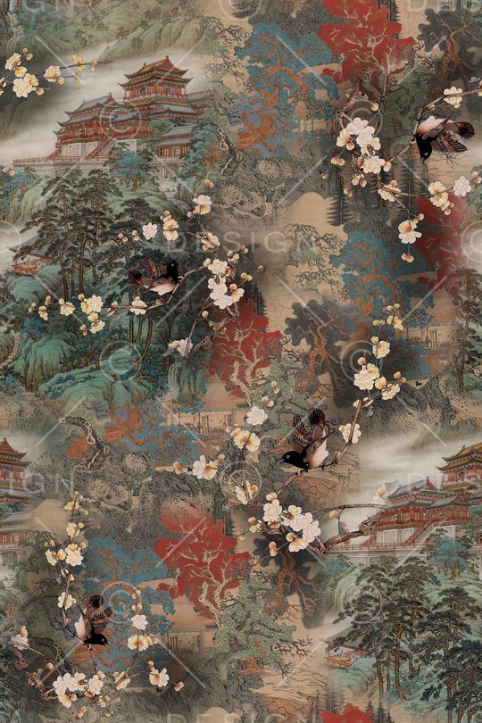 香云纱印花华亿平台图片