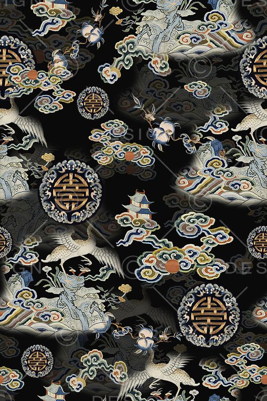 香云纱印花华亿平台图片