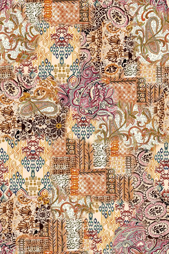 几何印花华亿平台图片