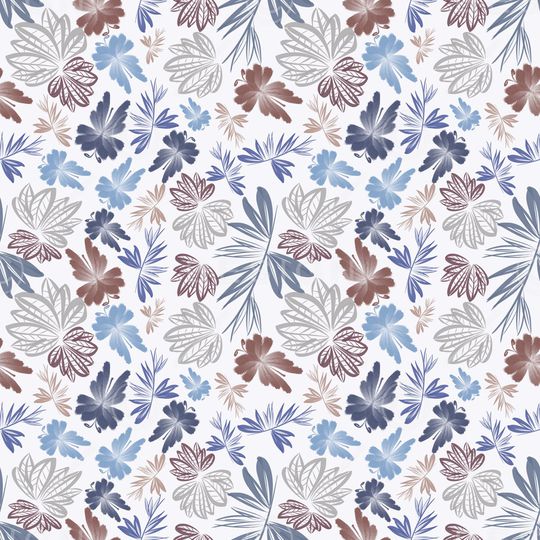 小碎花印花华亿平台图片