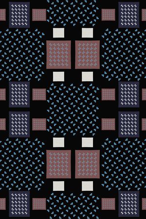 几何印花华亿平台图片