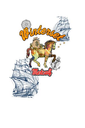 插画印花华亿平台图片