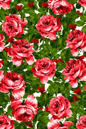 绿植树叶印花华亿平台图片