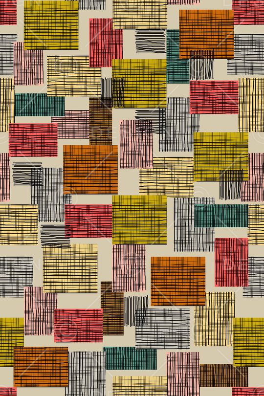 线条印花华亿平台图片