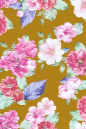 彩底花卉印花华亿平台图片