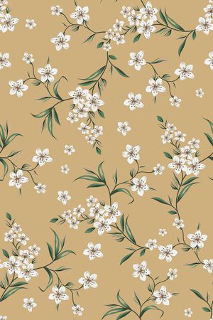 绿植树叶印花华亿平台图片