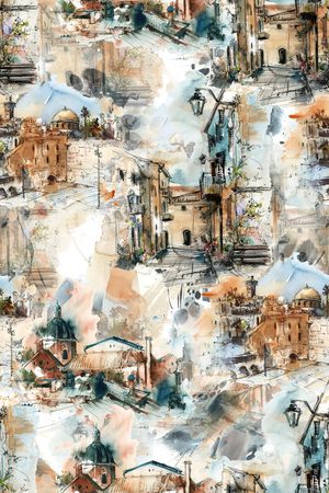 抽象印花华亿平台图片