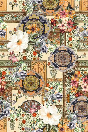 民族风印花华亿平台图片