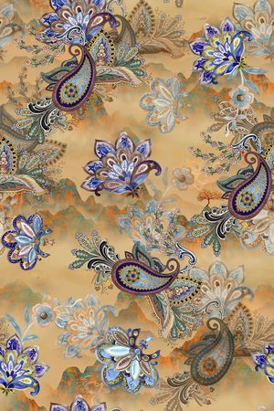 民族风印花华亿平台图片