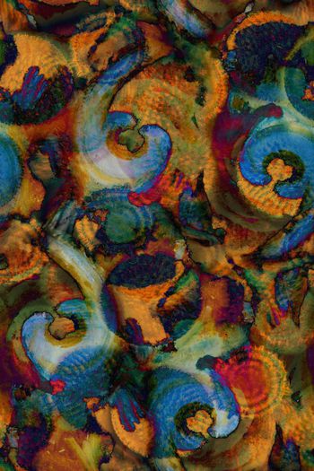 烂花华亿平台印花华亿平台图片