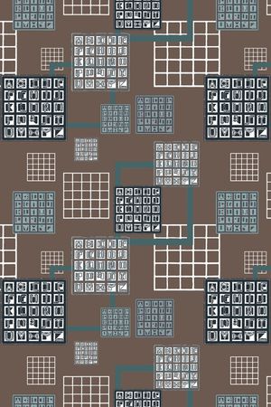 几何印花华亿平台图片