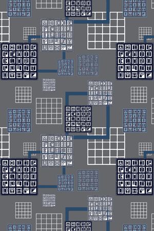 几何印花华亿平台图片