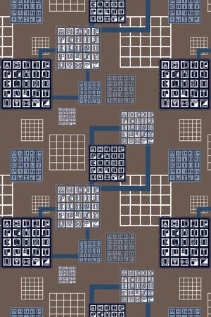 几何印花华亿平台图片