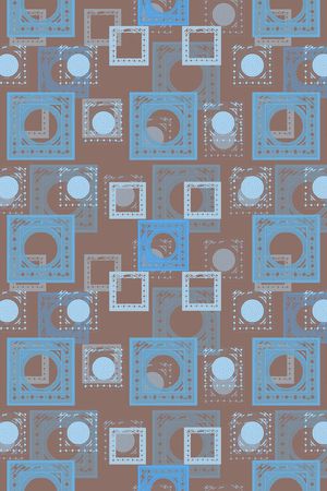 几何印花华亿平台图片