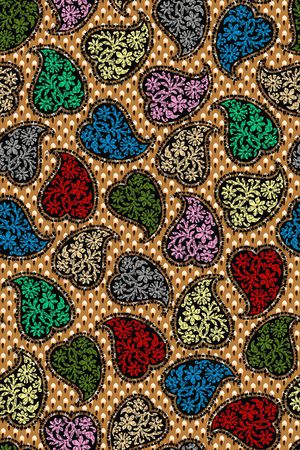 几何印花华亿平台图片