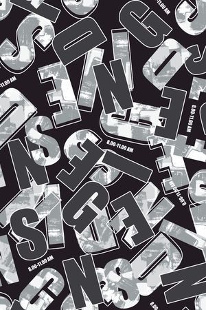 线条印花华亿平台图片