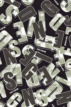 线条印花华亿平台图片