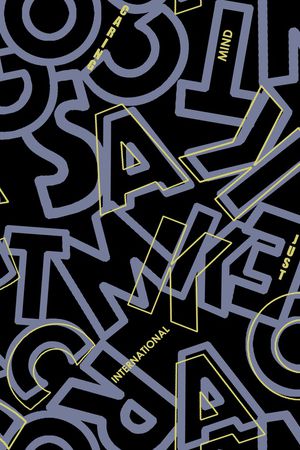 线条印花华亿平台图片