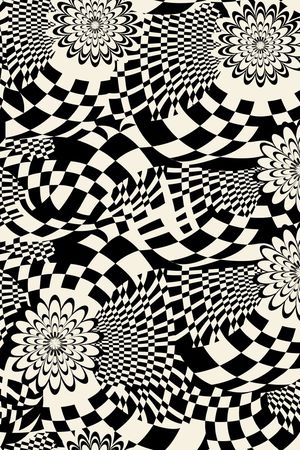 格子印花华亿平台图片