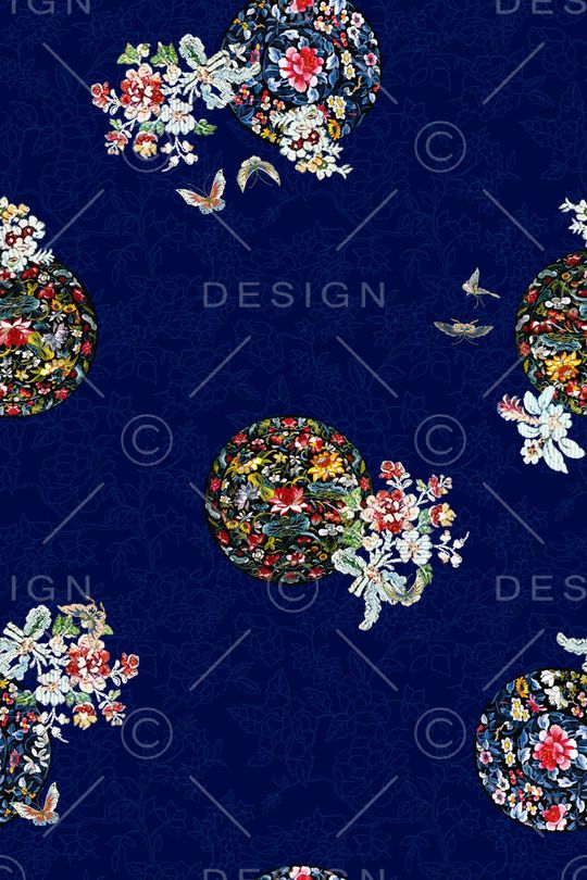 几何印花华亿平台图片