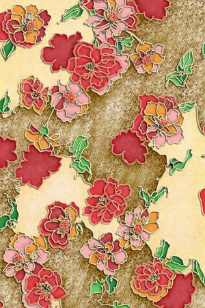 水彩印花华亿平台图片