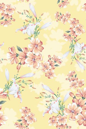 绿植树叶印花华亿平台图片