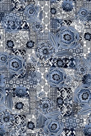 民族风印花华亿平台图片