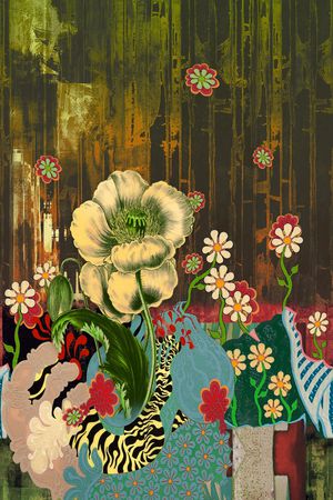 定位花印花华亿平台图片