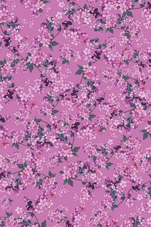 连衣裙印花华亿平台图片