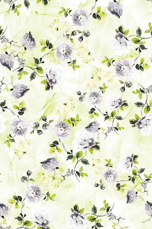 绿植树叶印花华亿平台图片