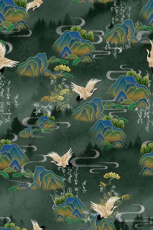 香云纱印花华亿平台图片