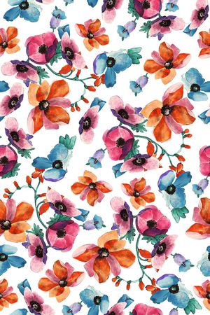 水彩印花华亿平台图片