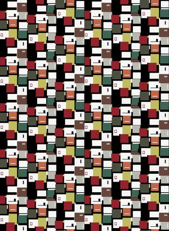 几何印花华亿平台图片