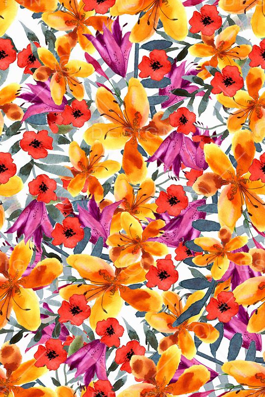 春夏华亿平台印花华亿平台图片